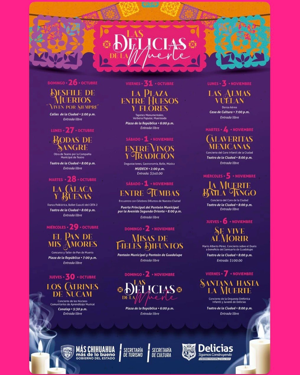 Las delicias de la muerte DEL